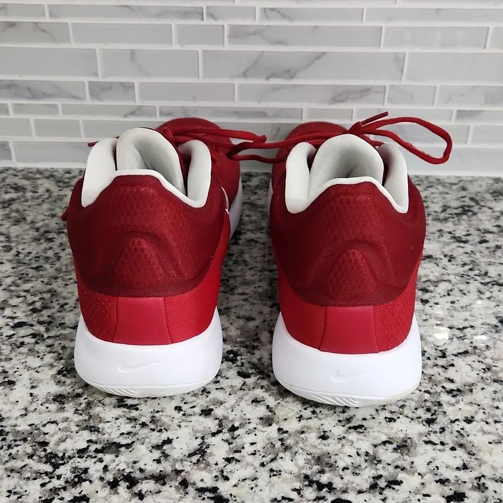Red & White Nike Air Zoom Rize 2 TB Basketball Shoes sz 17 - CZ5023-602 sneakers - Picture 4 of 7